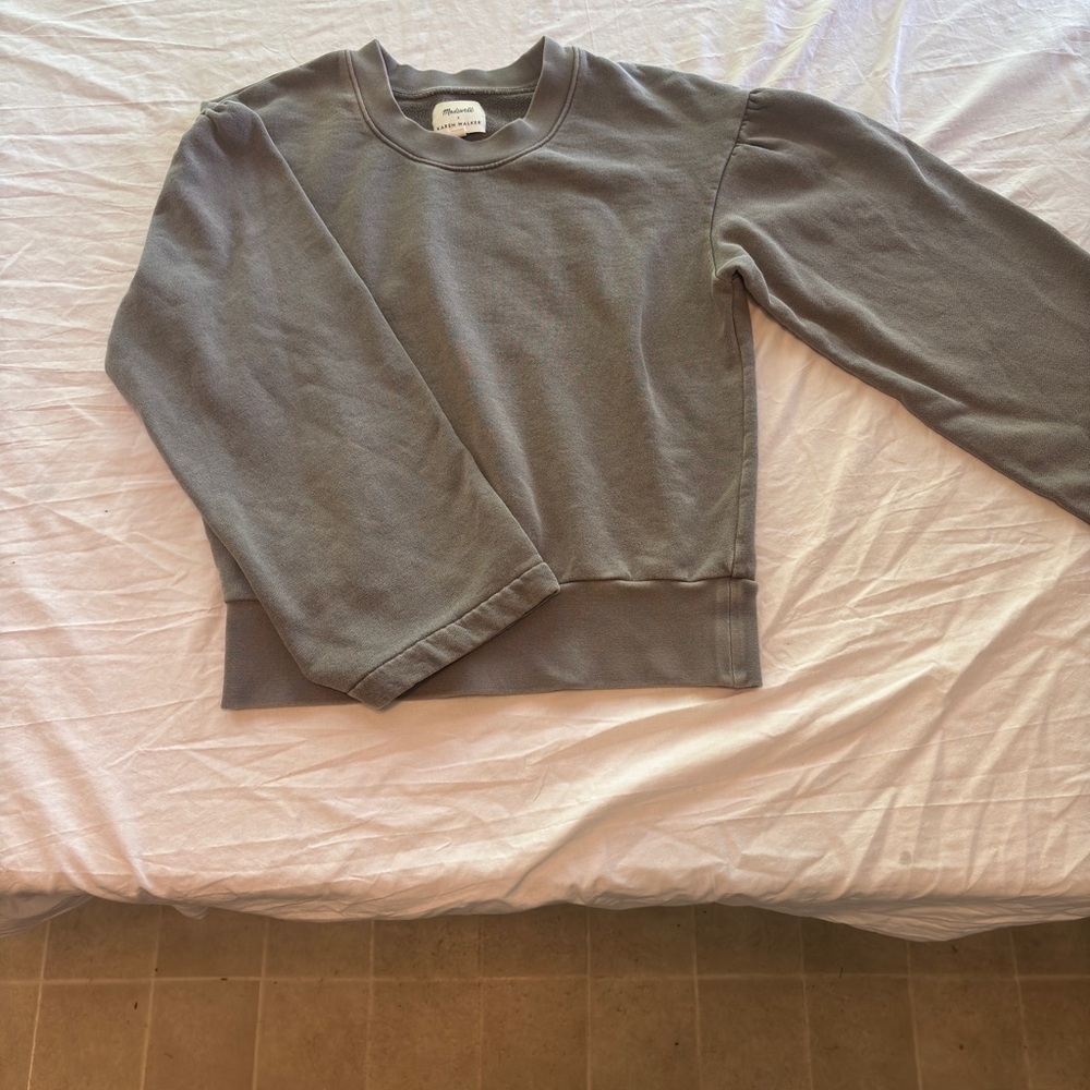 Gray Crewneck Sweatshirt